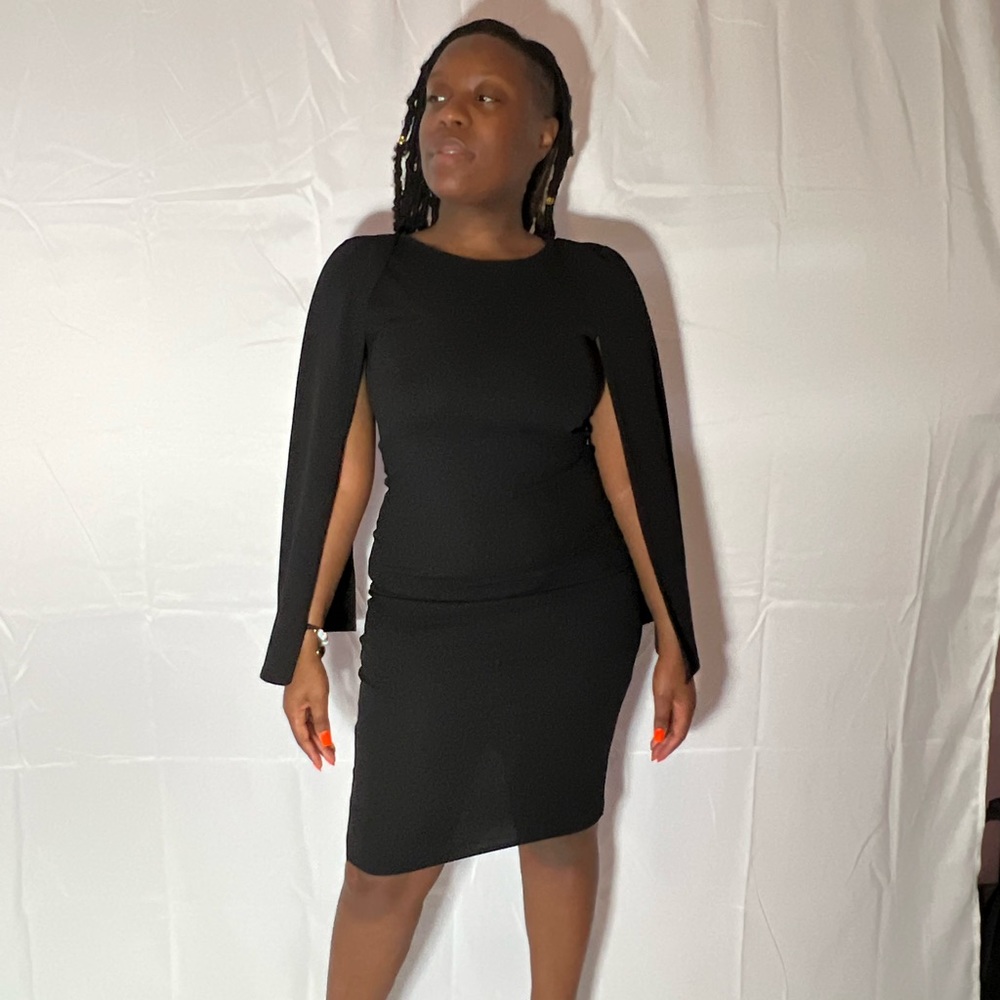 This dress is sophisticated and sexy!